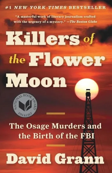 Book cover for Killers of the Flower Moon